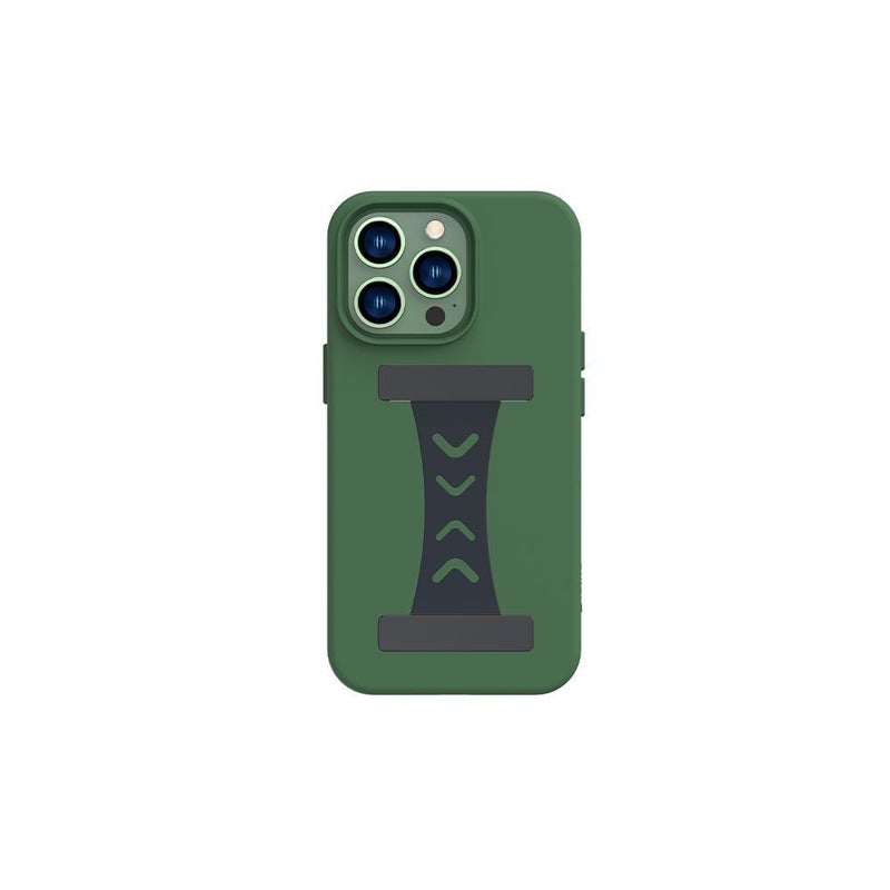Value Grip Silicon Protection Case for iPhone 13 Pro - Green